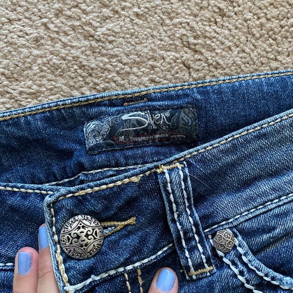 Silver Jeans Straight Leg Denim - Picture 4 of 5